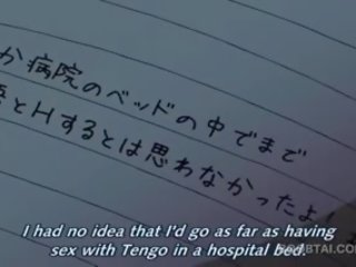 Λεπτός hentai ms παίρνει χτυπούσαν σκυλάκι στυλ σε κρεβάτι