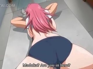 Hentai adult film siren in big tits gets wet