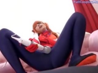 Evangelion asuka punto de vista cosplay sexo vídeo película blowhob