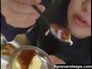 Japonez dragă sperma dessert