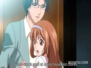 Redhead anime paaralan manika seducing kanya kaibig-ibig guro